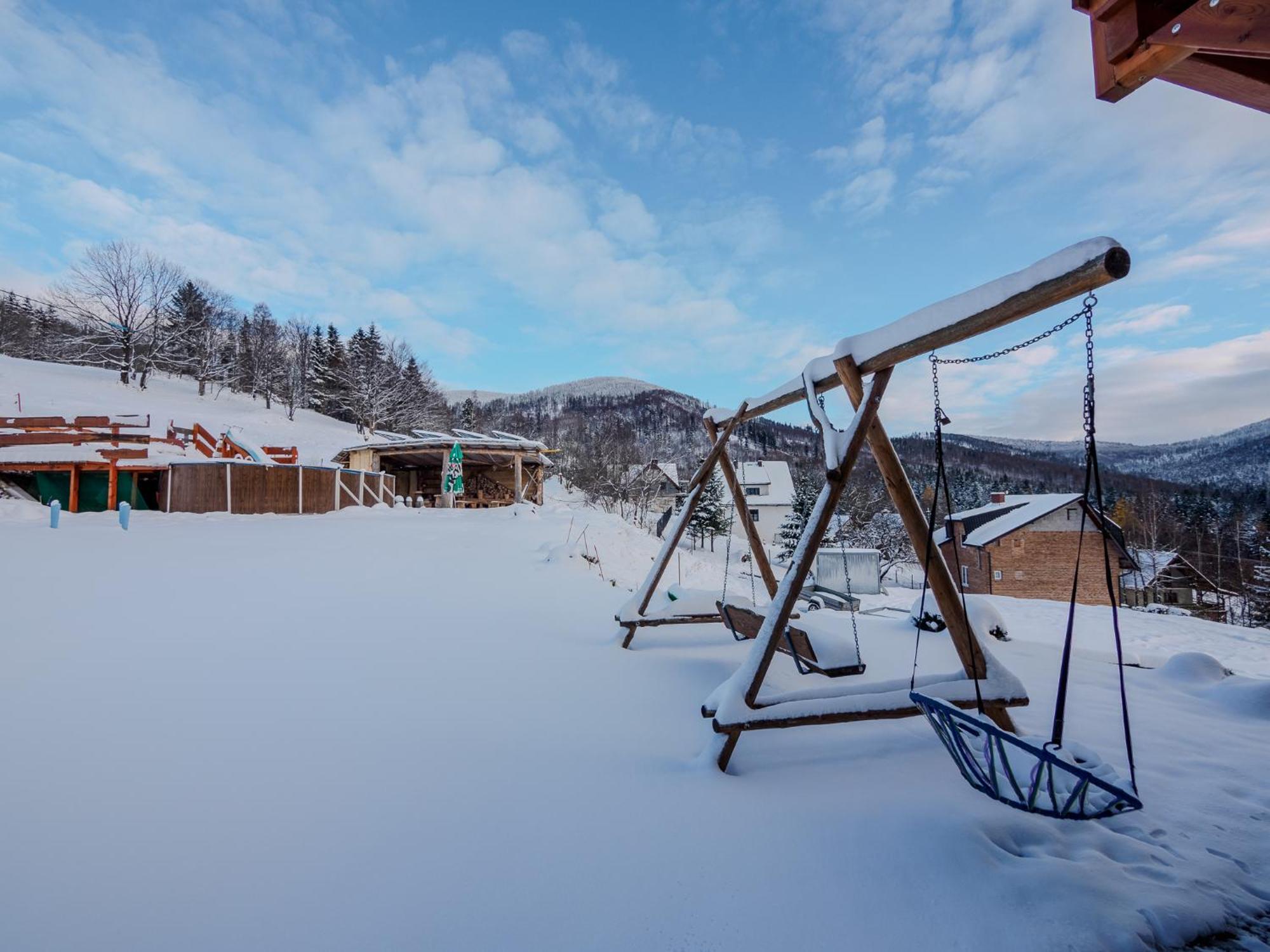 Gazdowka Na Mosornym Groniu Villa Zawoja Luaran gambar