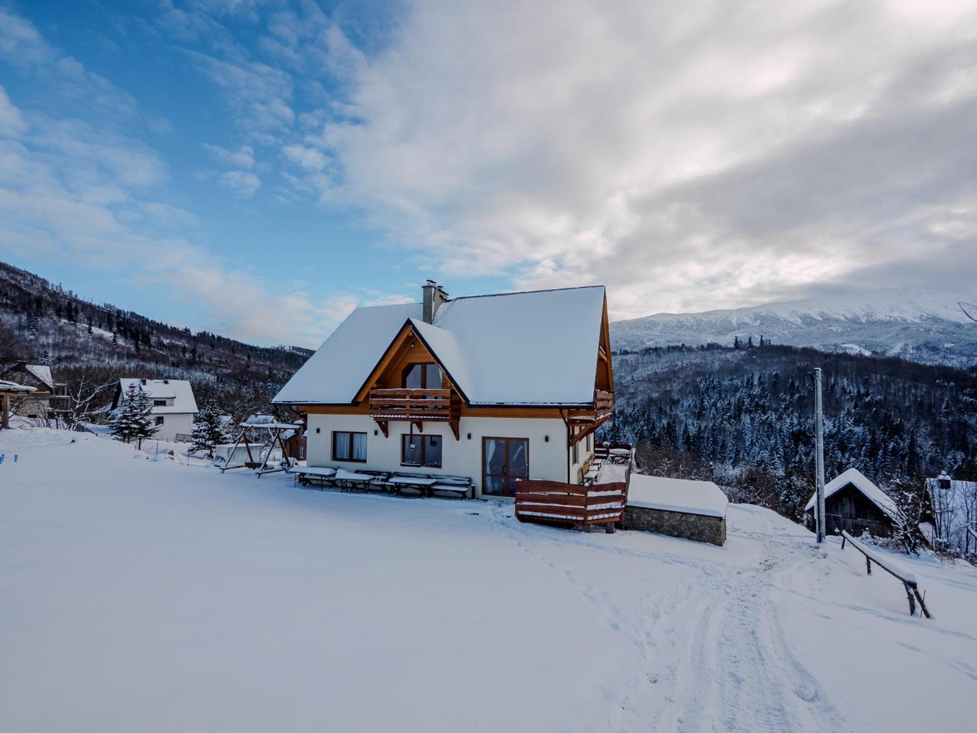 Gazdowka Na Mosornym Groniu Villa Zawoja Luaran gambar